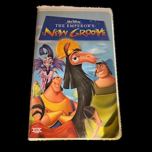 Filme VHS The Emperors New Groove da Disney