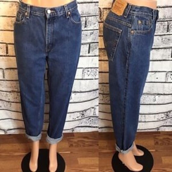 Vintage 90s Levi’s 550 High Waisted Jeans/ Vintag… - image 2