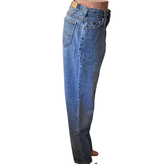 Vintage Lee 80s 90s High Rise Baggy Fit Jeans - image 3