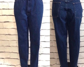 Vintage Gitano Dark Wash Mom Jeans