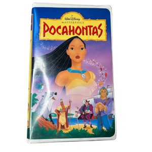 Disney Pocahontas Vintage VHS Movie Tape Clamshell Case Used