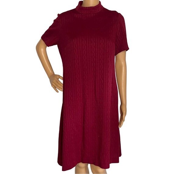 burgundy mock neck dress Over The Calf Mens Dress Socks Grey Burgundy – Barataria Gent main image 1