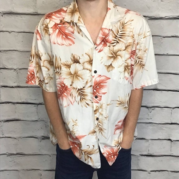 Vintage Kys Made in Hawaii Tropical Button Down - Etsy