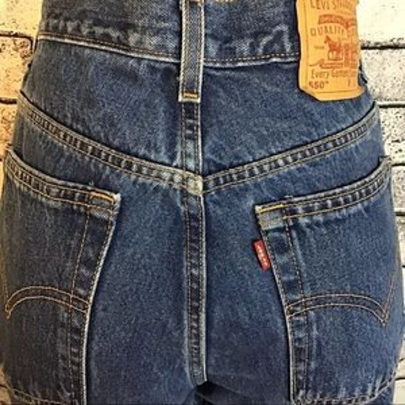 Vintage 90s Levi’s 550 High Waisted Jeans/ Vintag… - image 3