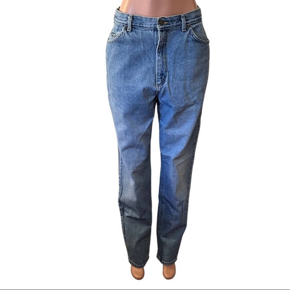 Vintage Lee 80s 90s High Rise Baggy Fit Jeans - image 1