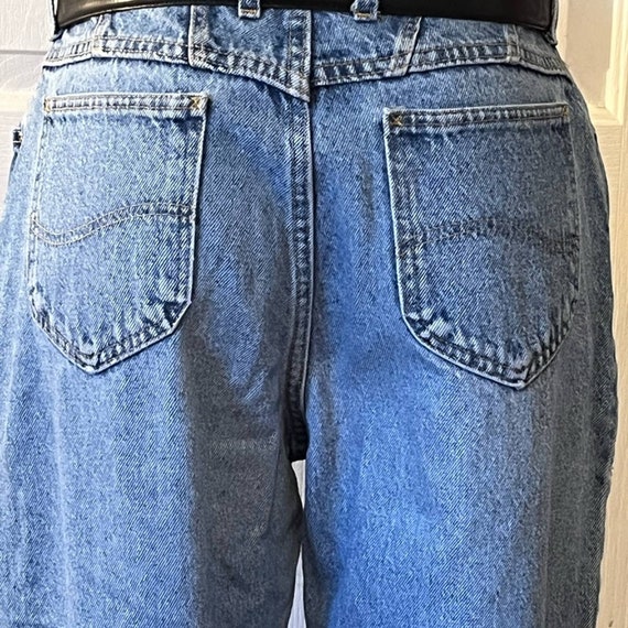 Vintage Lee 80s 90s High Rise Baggy Fit Jeans - image 5