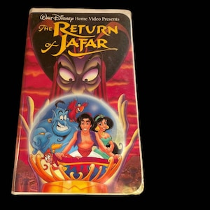 Filme VHS O Retorno de Jafar da Disney
