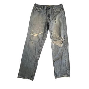 Vintage 90s L.L. Bean Classic Fit Distressed Jeans-34x29