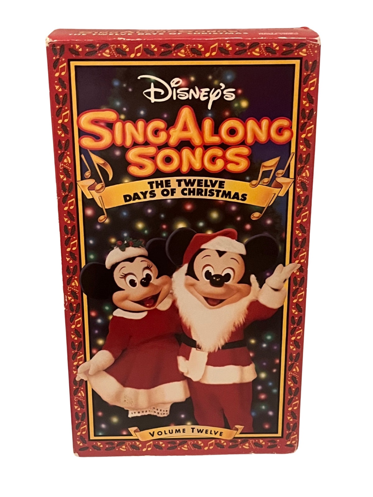 Vintage Disney's Sing a Long VHS Tape 12 Days of Christmas - Etsy