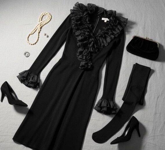 black dress uniform Pickle Party Delight: Black Skater Tank Dress with Whimsical Pickle Pa –  Winter Creek Creations and Gifts main image 1