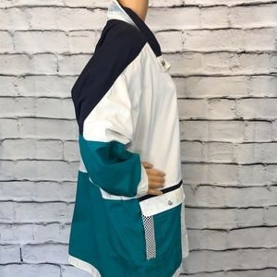 Women's Vintage 90s Nautical Anorak Jacket, 90s C… - image 2