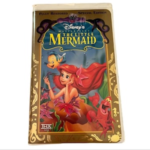 Disney’s The Little Mermaid VHS Movie Gold Remastered Edition