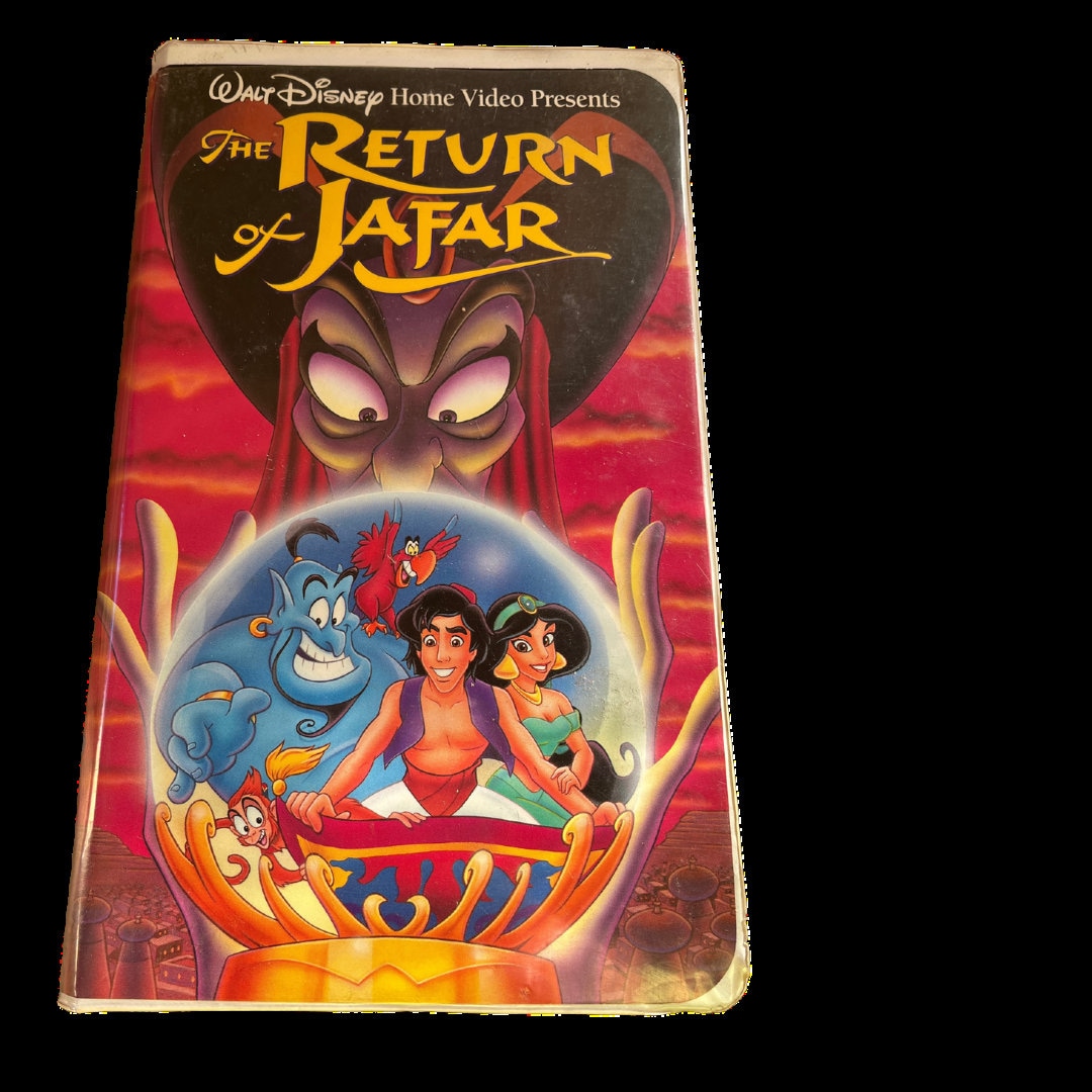 Disney's the Return of Jafar VHS Movie Etsy