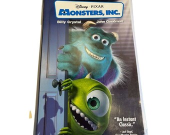 Monsters Inc Vhs Etsy