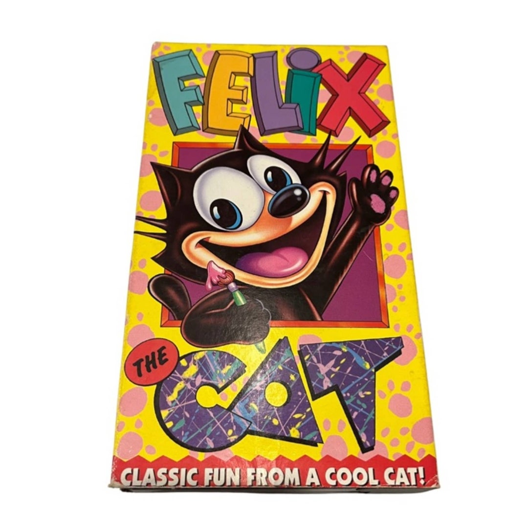 Felix the Cat VHS Animated Cartoon VHS Movie Etsy