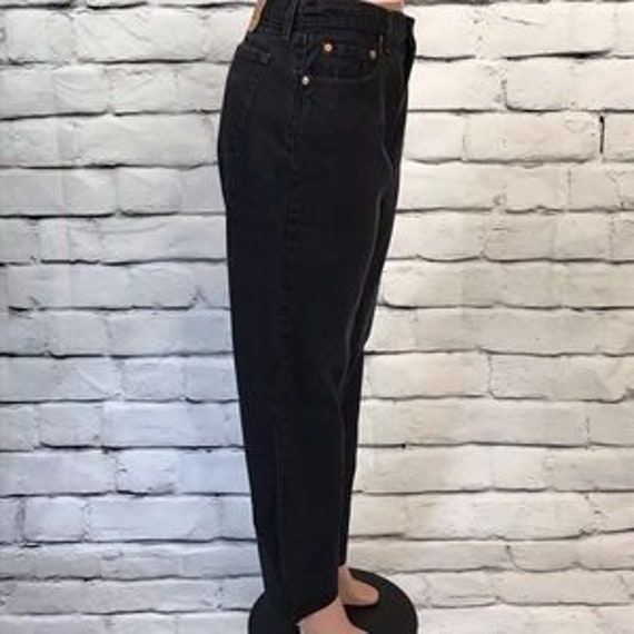 Vintage 90s Black Levis 560 Loose Fit Straight Leg Mom Jeans - Etsy