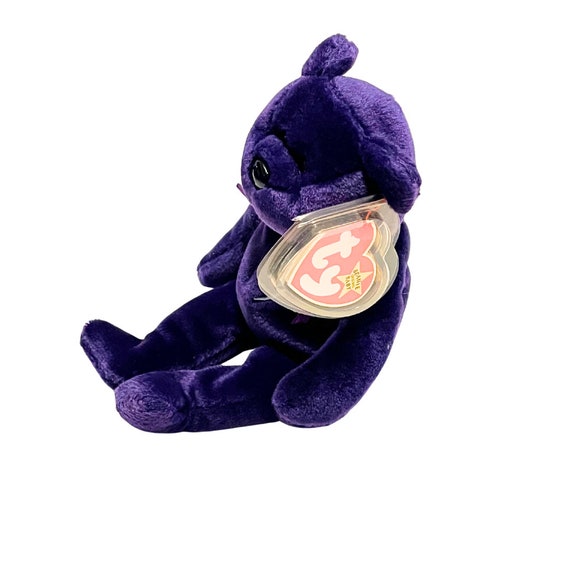 Vintage Princesa Diana Royal Purple Original Ty Beanie Baby