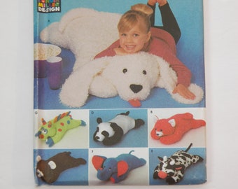 large stuffed animal floor pillows