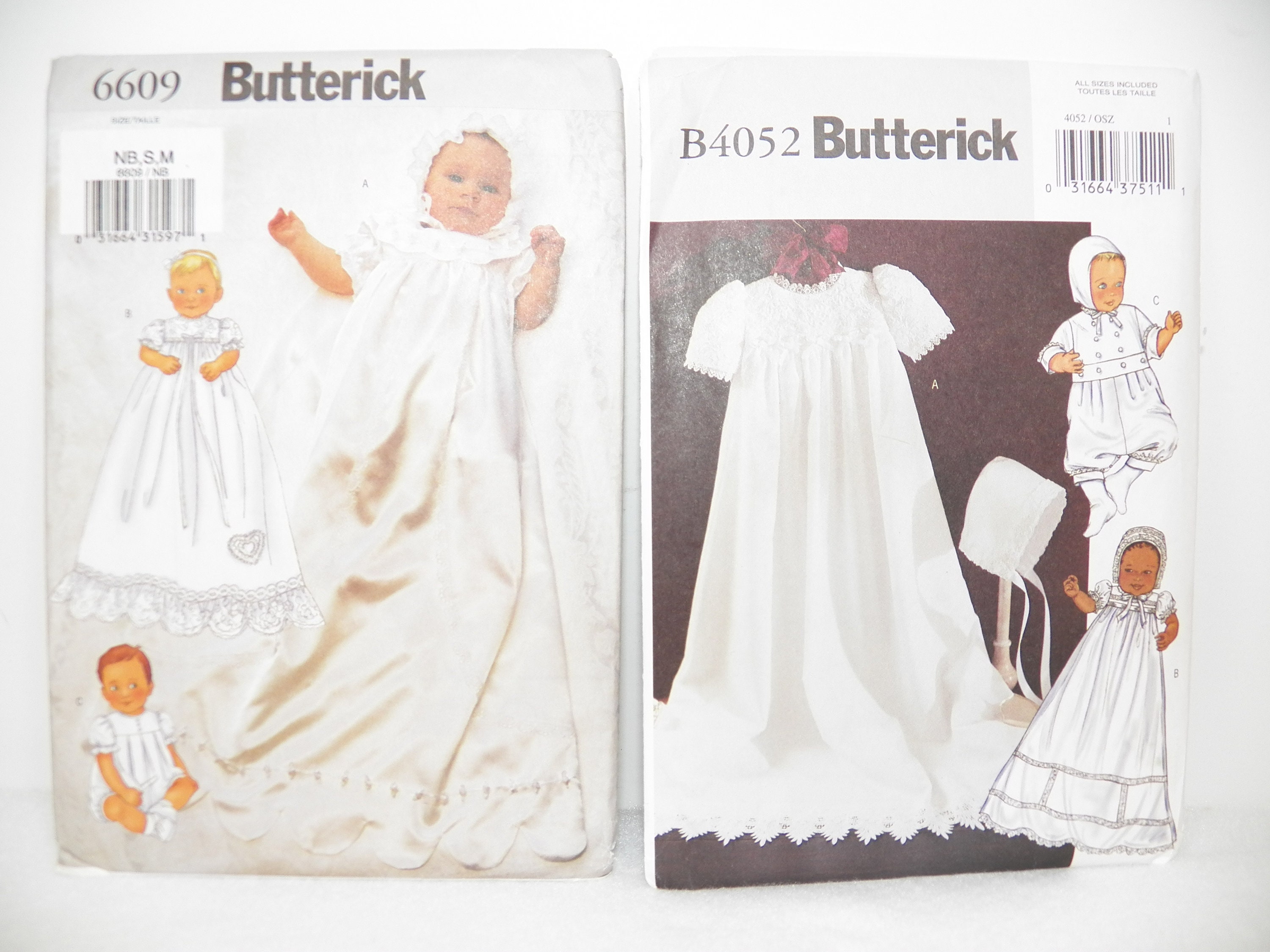 1970's Simplicity 8971 Infant Newborn Babies Wardrobe Christening Dress  Bonnet Romper Pattern - Etsy
