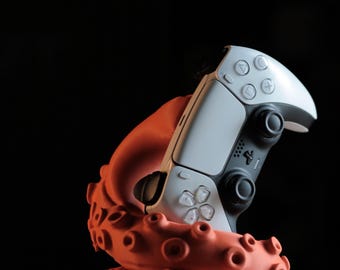 Kraken Controller Stand – 3D Printed Octopus Gamepad Holder