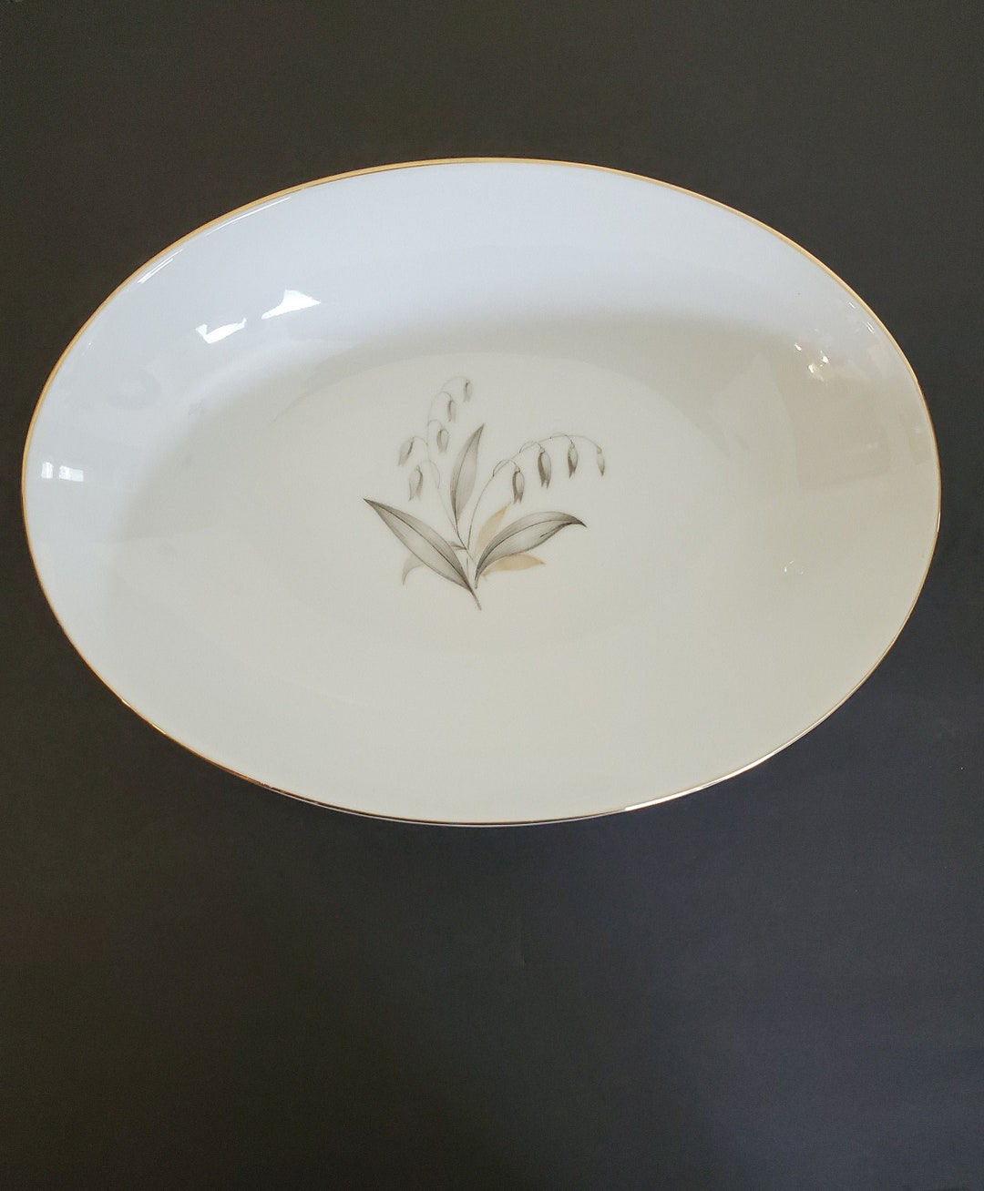 Kaysons Fine China of Japan Golden Rhapsody 10 Oval Etsy