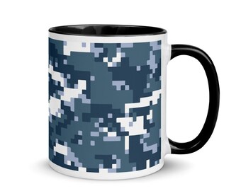 Camo Coffee Mug Etsy