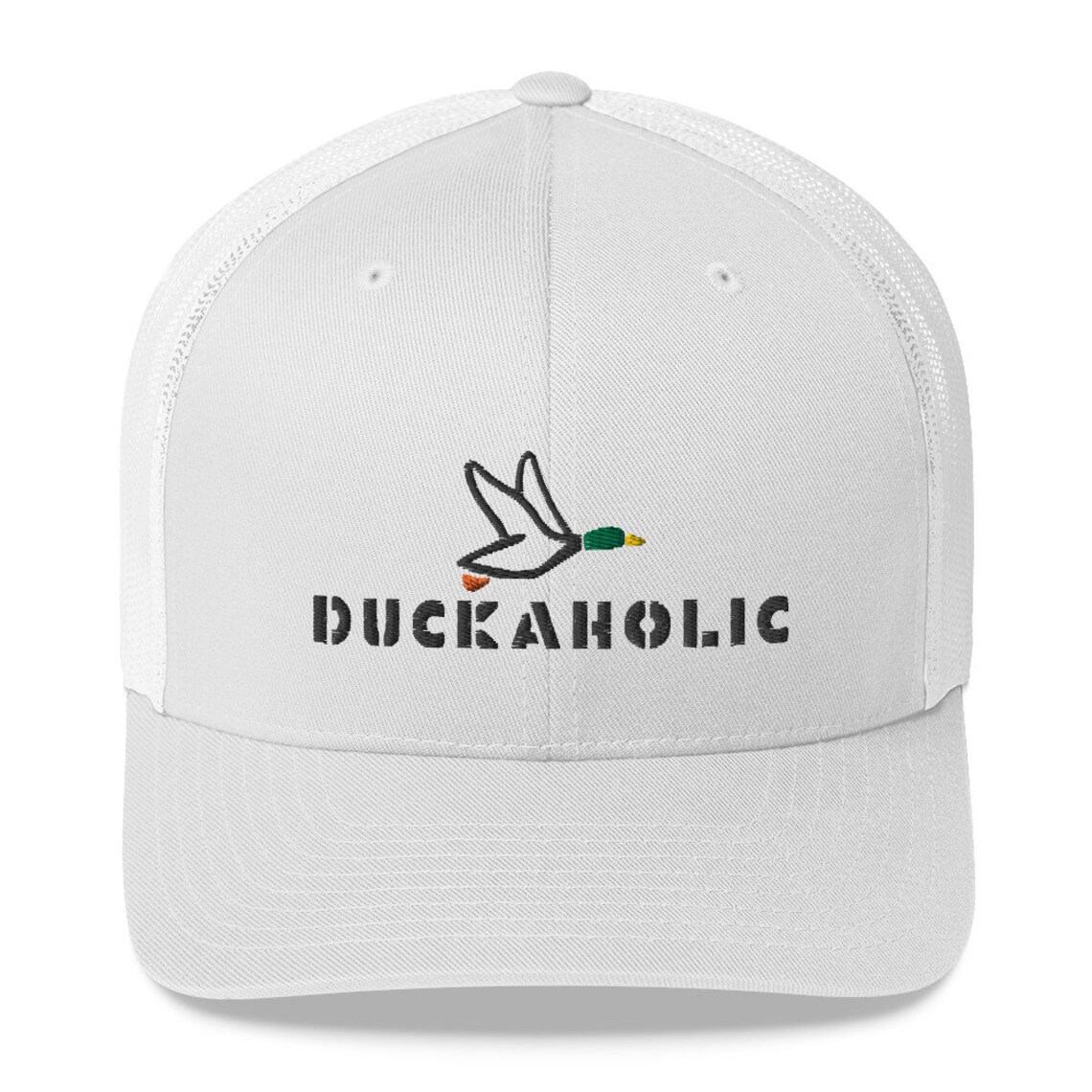 Duck Hunter Hat Duck Hunting Snapback Hat Duckaholic Etsy