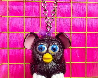 Furby Earrings Or Necklace Y2K Early /'00s 90/'s Harajuku Kawaii Pastel Goth Nostalgia Aesthetic Toy Retro Pop Culture Gift Idea