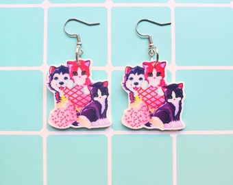 Furby Earrings Or Necklace Y2K Early /'00s 90/'s Harajuku Kawaii Pastel Goth Nostalgia Aesthetic Toy Retro Pop Culture Gift Idea