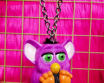 Furby Earrings Or Necklace Y2K Early /'00s 90/'s Harajuku Kawaii Pastel Goth Nostalgia Aesthetic Toy Retro Pop Culture Gift Idea
