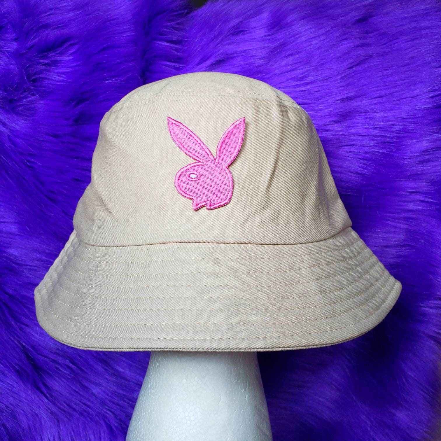 Pink Playboy Bunny 90's Bucket Hat 