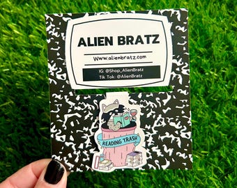 Waschbär Magnet Lesezeichen Waschbär Lesezeichen Geschenk für Buch-Liebhaber Handgemachte Geschenkidee Weihnachtsgeschenk für Sie Buchliebhaber Geschenk