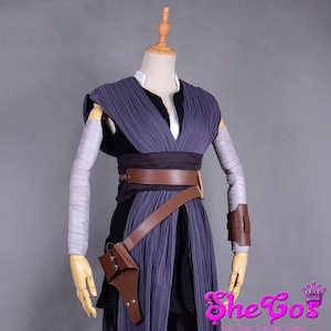 Women&#39;s Rey Costume Rey Episode IX Cosplay