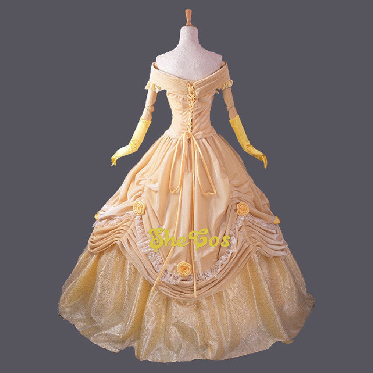 Belle Costume Adult Beauty and the Beast Disney Princess - Etsy