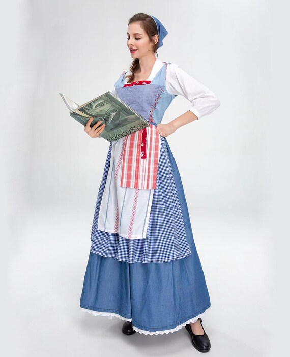 Belle Kostuum Belle jurk volwassen Beauty en het - Etsy België