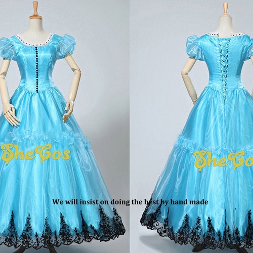 Alice in Wonderland Costume Alice in Wonderland Dress Cosplay - Etsy