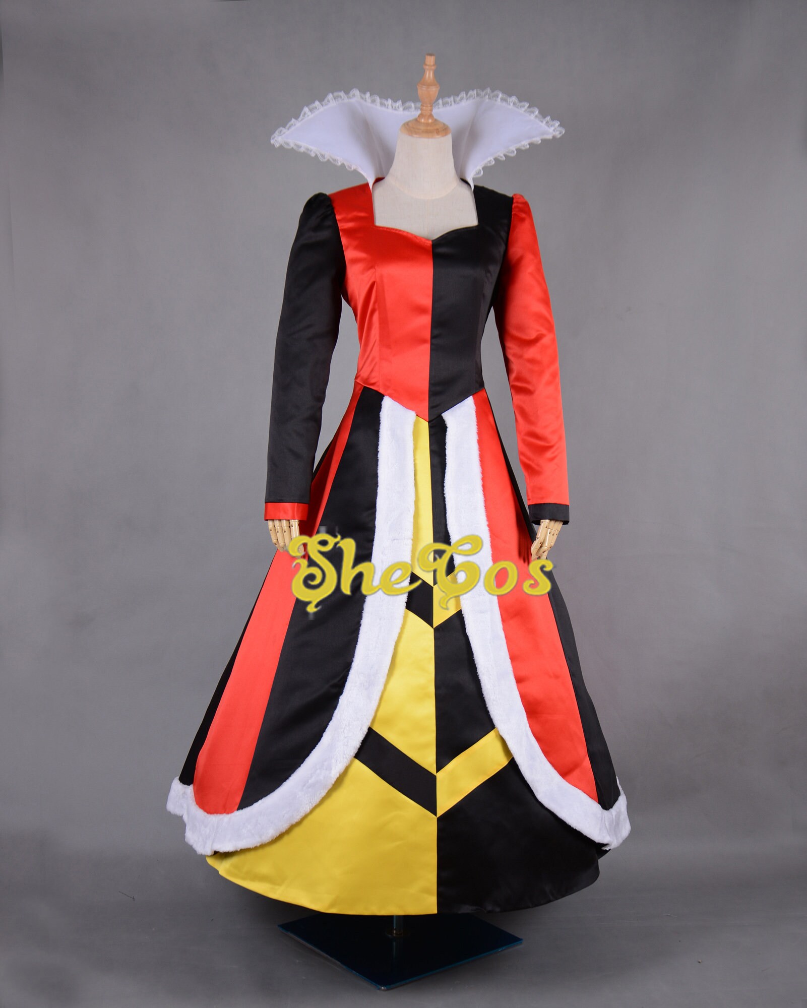 Alice im Wunderland rote Königin Cosplay Kostüm Königin der Etsy