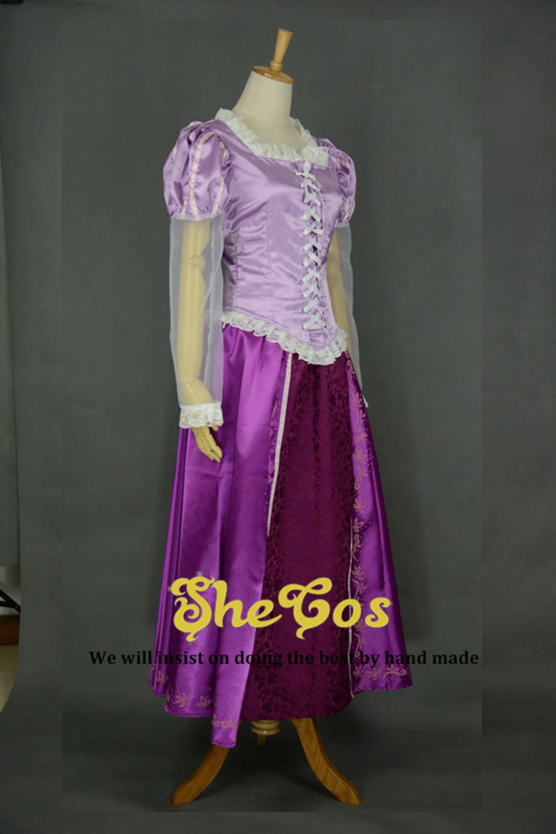 Tangled Rapunzel Costume Adult disney Princess Rapunzel Dress Etsy