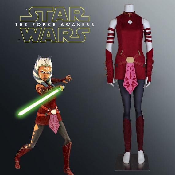 Ahsoka Tano Costume Star Wars7 the Clone Wars Ahsoka Cosplay Etsy