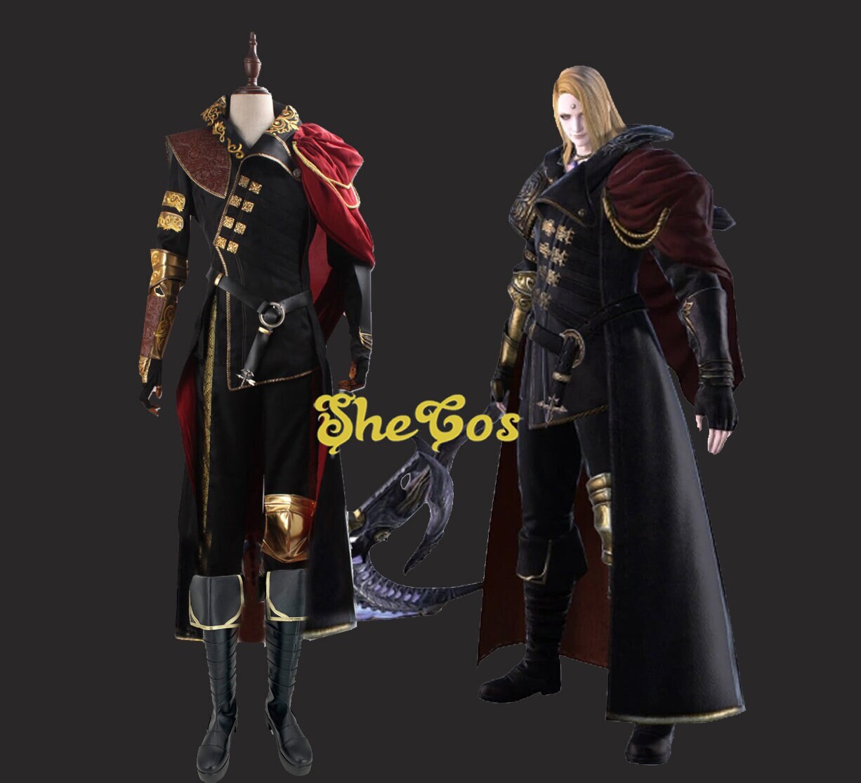 Zenos Yae Galvus Cosplay Costume From Final Fantasy 14 - Etsy