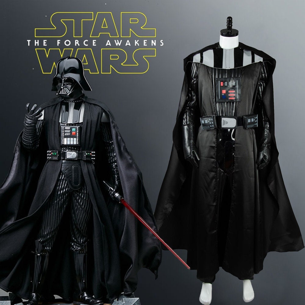 Star Wars Darth Vader Cosplay Costume Darth Outfit Halloween | Etsy Italia