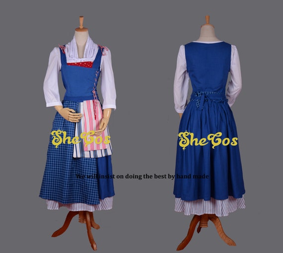 Belle Costume Belle Dress Adult Beauty And The Beast Disney Etsy