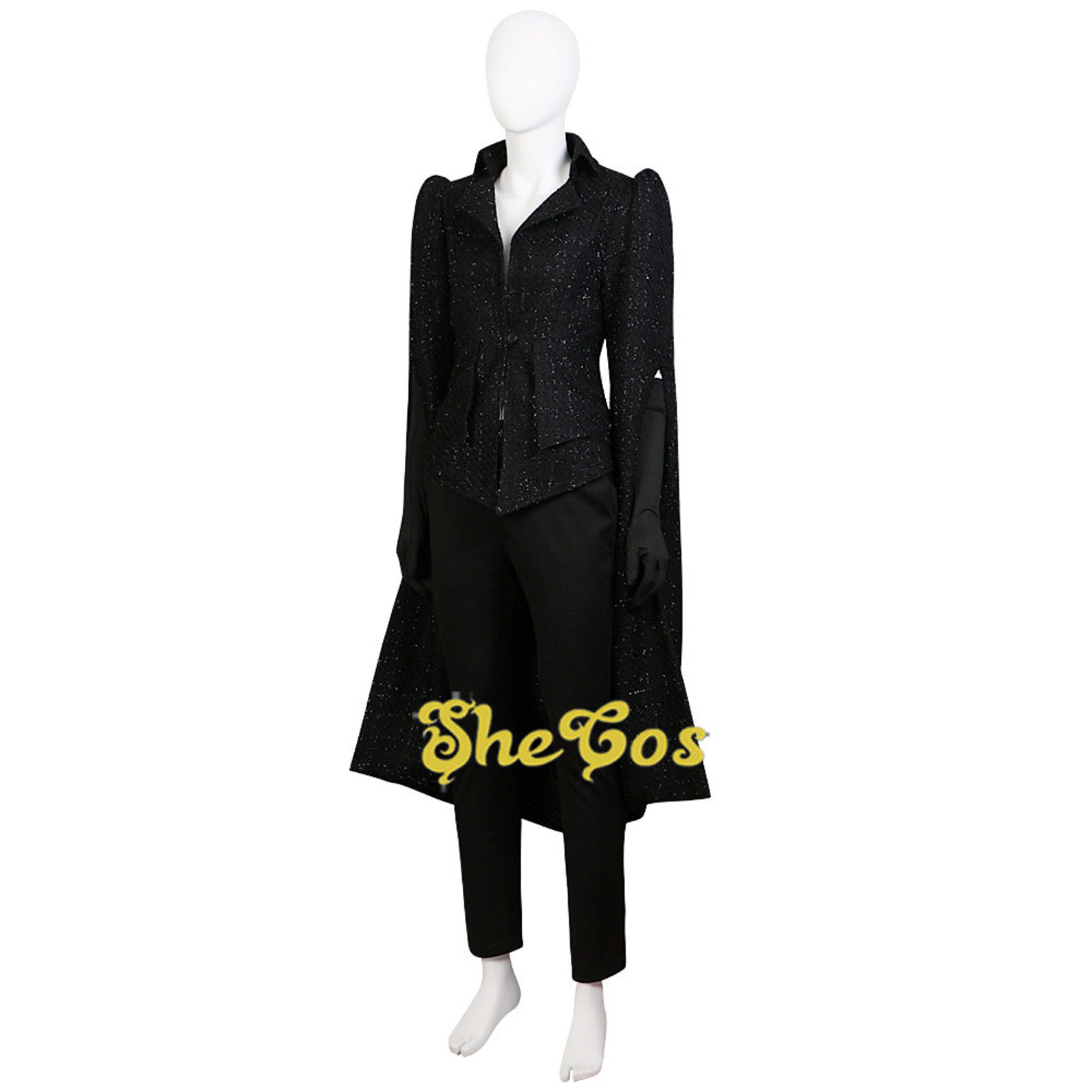 High Quality Cruella dress Cruella Black Coat Outfits Etsy