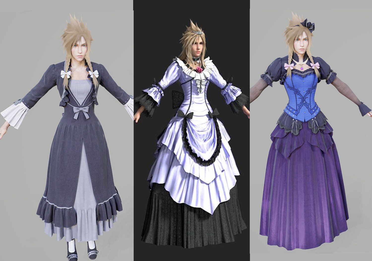 Specialty Women Game Final Fantasy Vii Remake Cosplay Costume Cloud