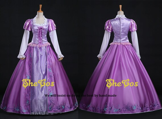 rapunzel dress adult