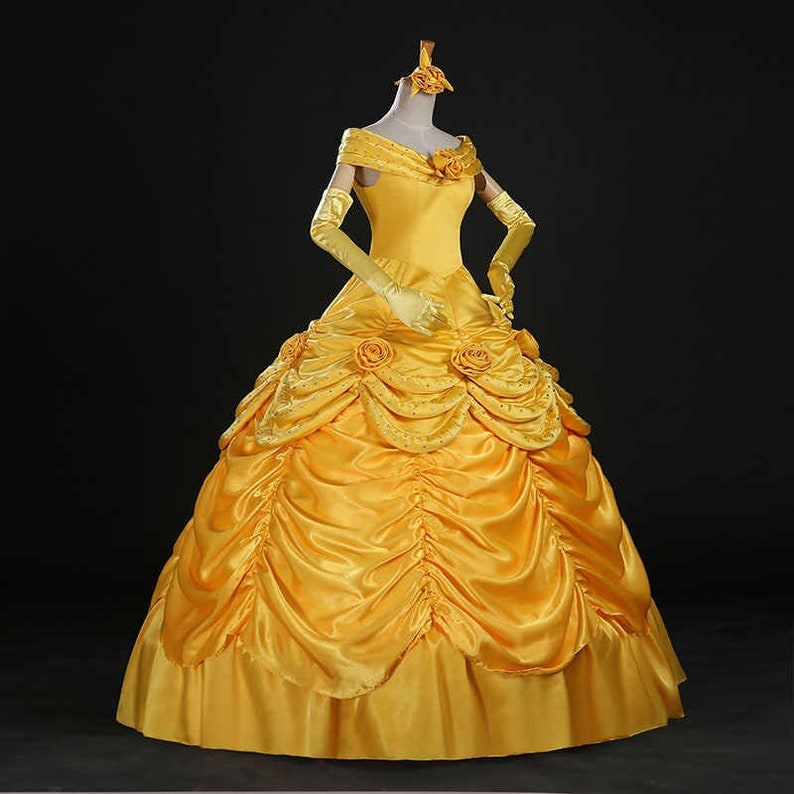 Belle costume adult Beauty and the Beast Disney Princess Etsy