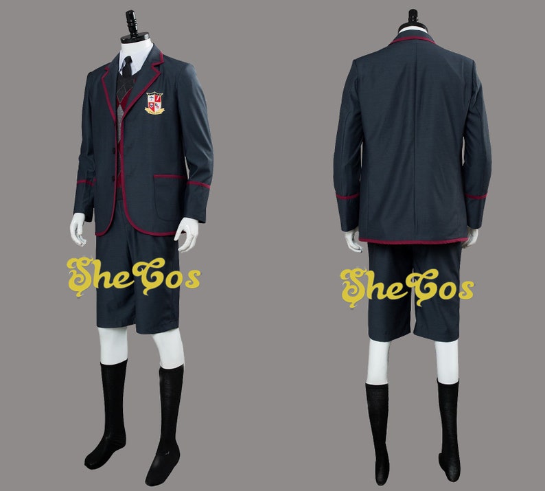 The Umbrella Academy Cosplay Costume School Uniform Men Women | Etsy