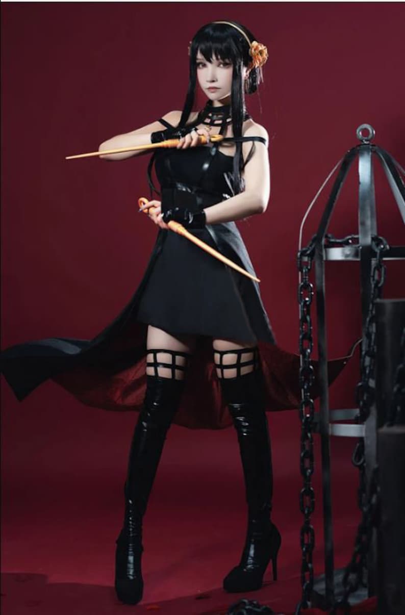 Yor Costume Cosplay Yor Dress Wig SPY FAMILY Etsy Canada