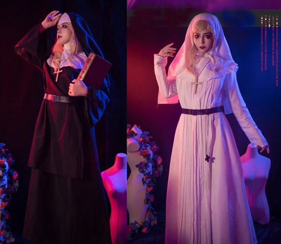 pink nun outfit