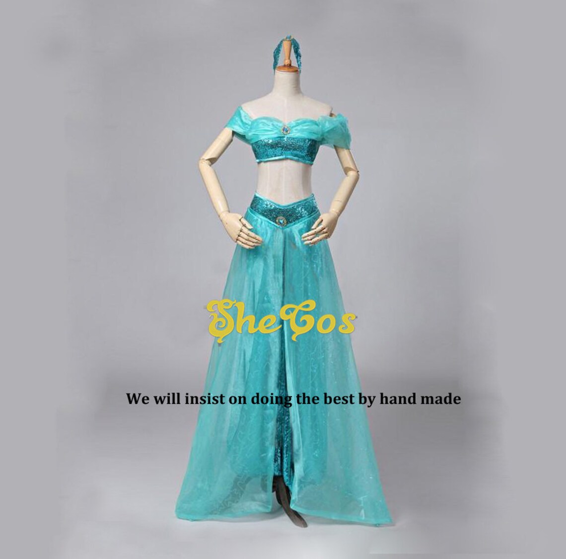 Princess Jasmine Costume Adult 2019 Aladdin Jasmine Cosplay Etsy